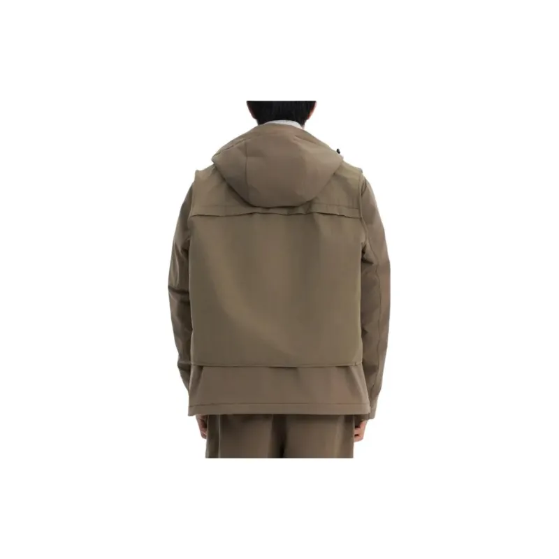DECATHLON Jackets Coats Men's Brown-1