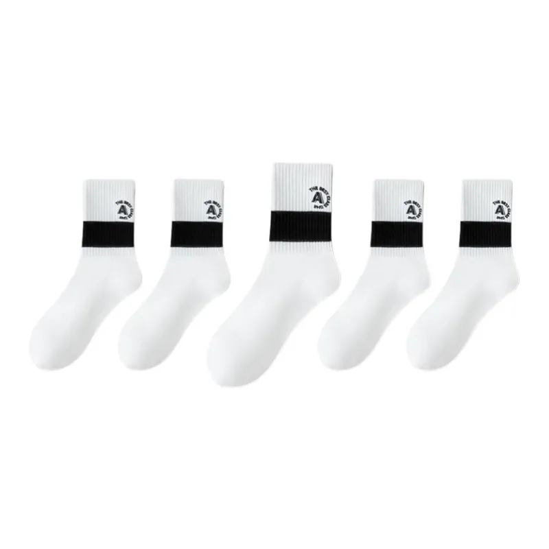 ROBINHOOD Mid Calf Socks Men's 5 Pack-6