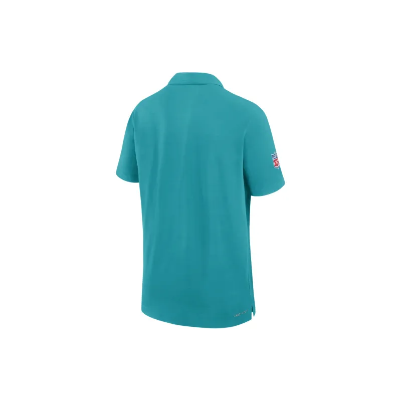 Nike NFLDri-Fit FW24 Miami Dolphins Sideline Polo Shirt Men's Green-1