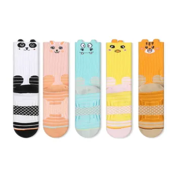 COTTON CHEESE Basketball Socks Unisex 5 Pack