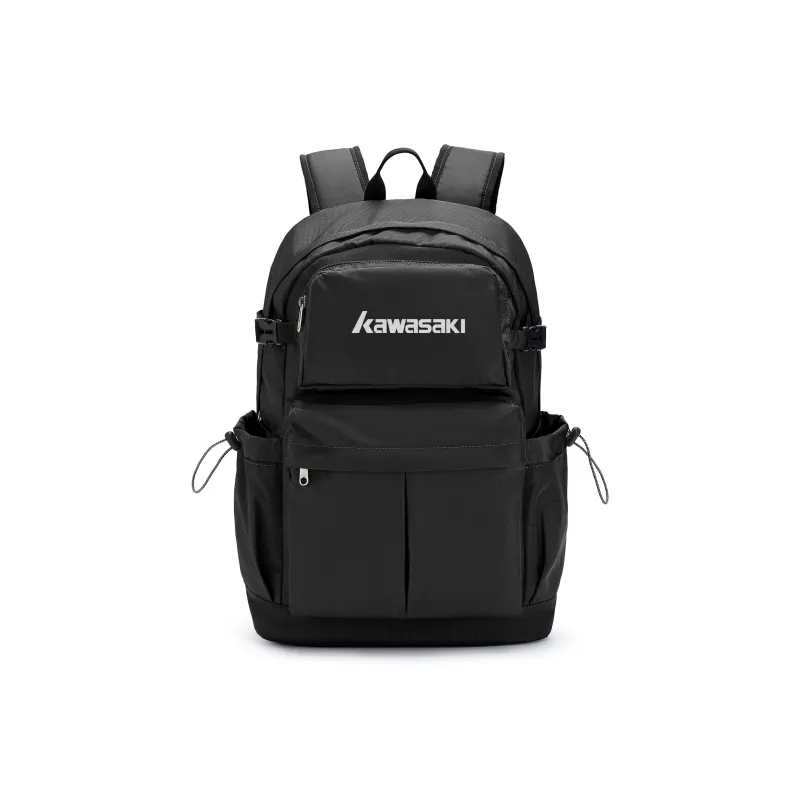 Kawasaki Fabric Backpack Unisex Black/Ecru/Khaki/Dark Blue-0