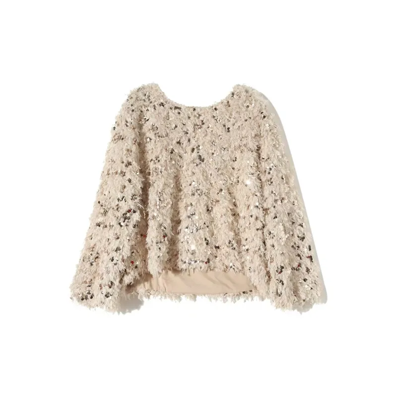 JOSR Knitwear Women's Beige Yellow-1