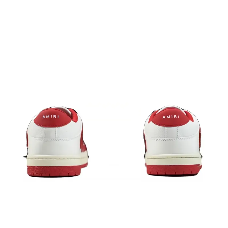 AMIRI Collegiate Skel Panelled Sneakers-4