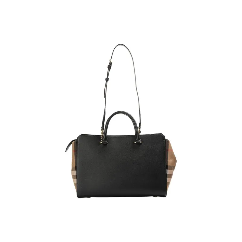 Burberry Calfskin Shoulder Bag, Crossbody Bag, Handbag Women's Black-4