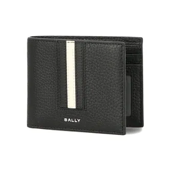 BALLY Leather Wallet Men's Black