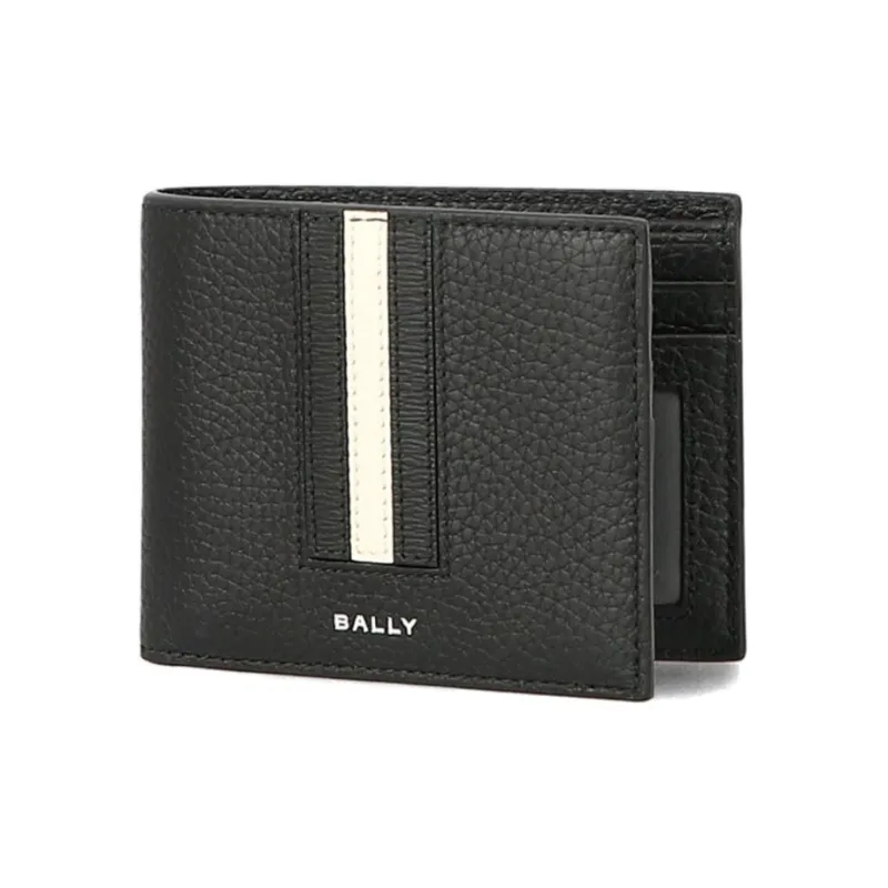 BALLY Leather Wallet Men's Black-0