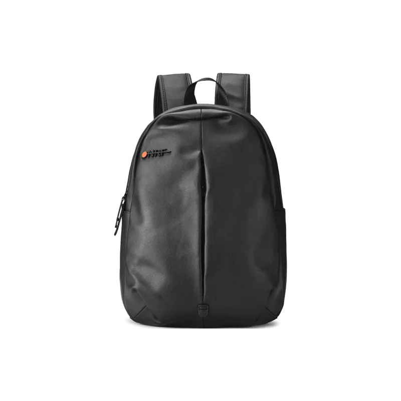 ONRF PVC Backpack Computer Backpack Regular Unisex Black-6