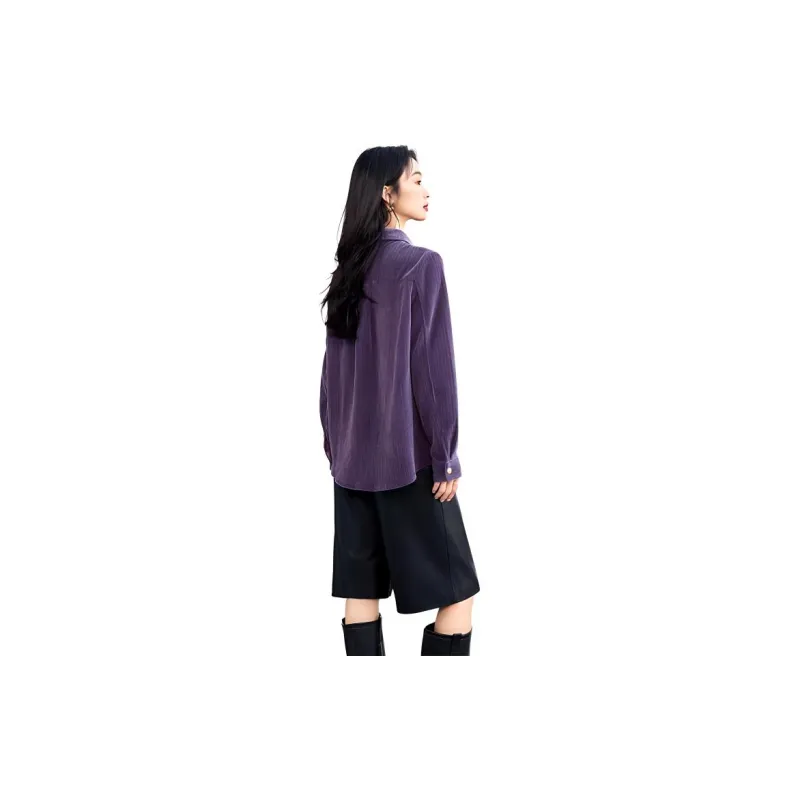 La Chapelle Shirt Women's Purple-1