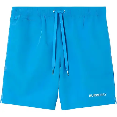 Burberry Casual Shorts Men Blue