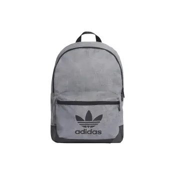 Adidas Originals Polyester Backpack Regular Unisex Gray & Black