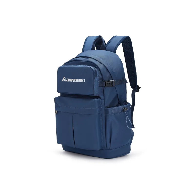 Kawasaki Fabric Backpack Unisex Black/Ecru/Khaki/Dark Blue-22