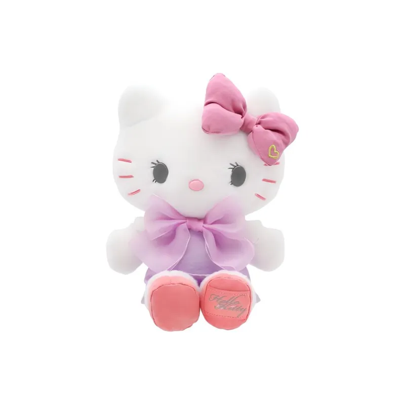 Sanrio Hello Kitty Bowknot Dolls Plush Doll 20cm High-2
