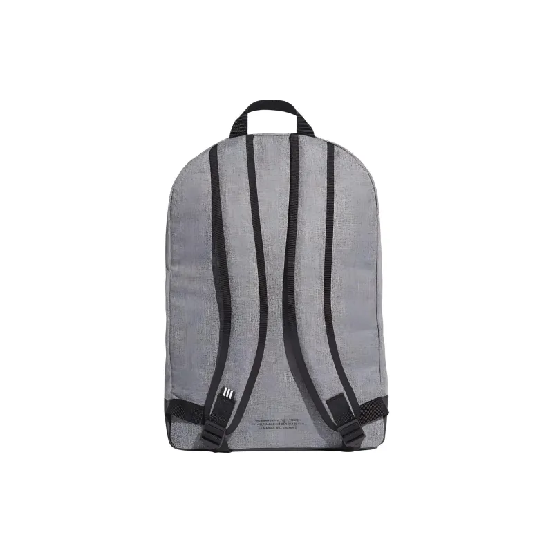 Adidas Originals Polyester Backpack Regular Unisex Gray & Black-3