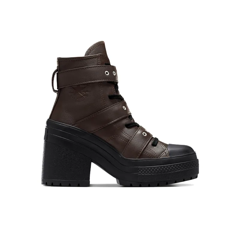 Converse Chuck 70 De Luxe Heel Leather High 'Buckle Fresh Brew' Women's-1