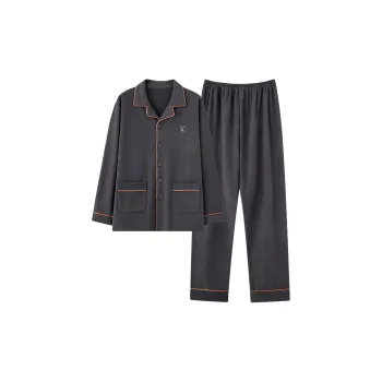 UAVAE Pajama Set Men's Brown Shades