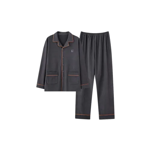 UAVAE Pajama Set Men's Brown Shades