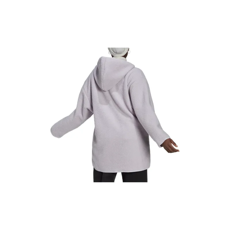 Adidas W New Fz Hdy Jacket Women's Purple-1