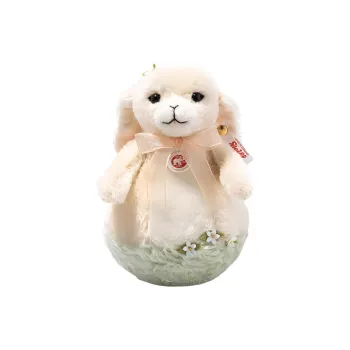 Steiff Original Collection Spring Bunny Tumbler Beige Dolls Plush Doll 18cm High
