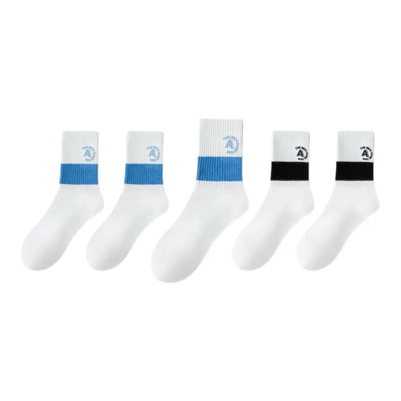 ROBINHOOD Mid Calf Socks Men's 5 Pack-4
