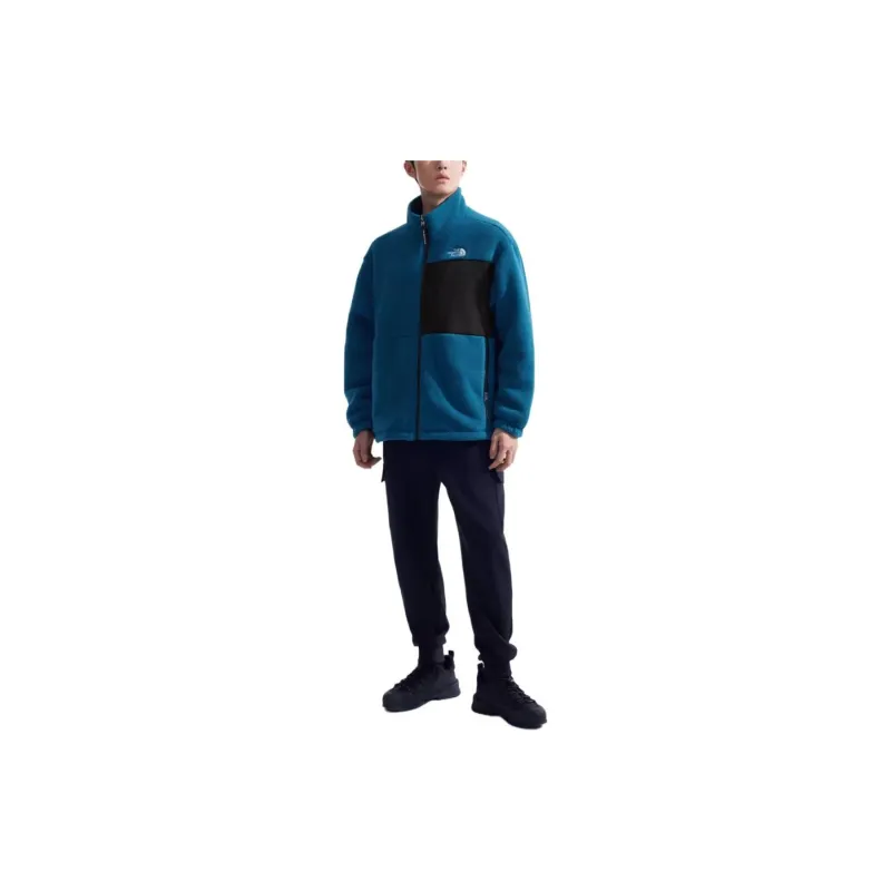 THE NORTH FACE City Outdoor Collection Velvet feel Coat Men's Night Anchorage Blue-1
