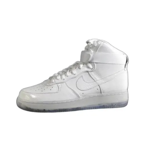 Nike Air Force 1 Skateboard Shoes Unisex High-Top White