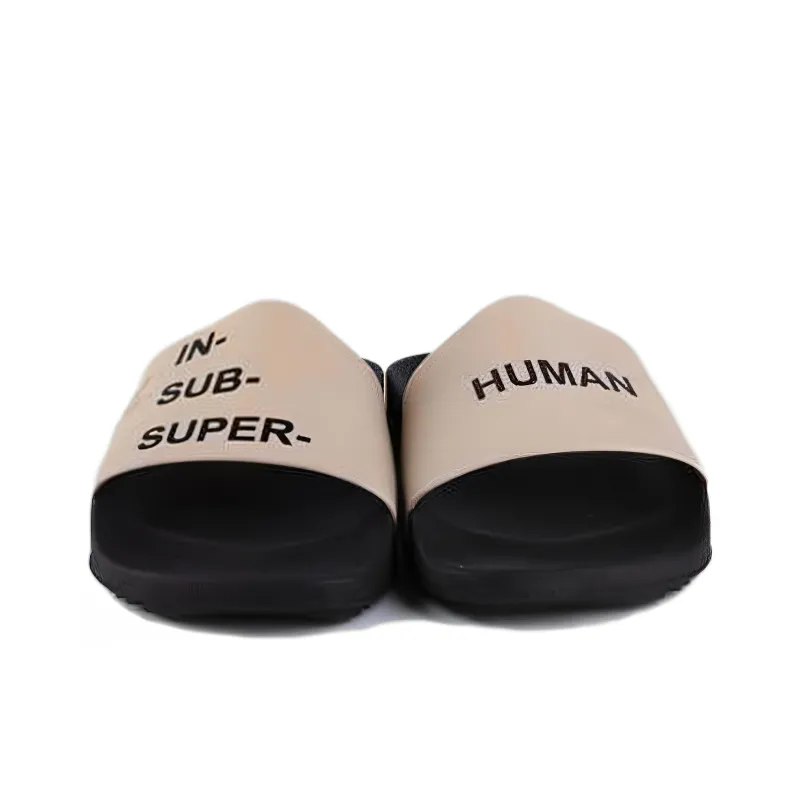 Rick Owens DRKSHDW Slide Slippers Men's Taupe-3