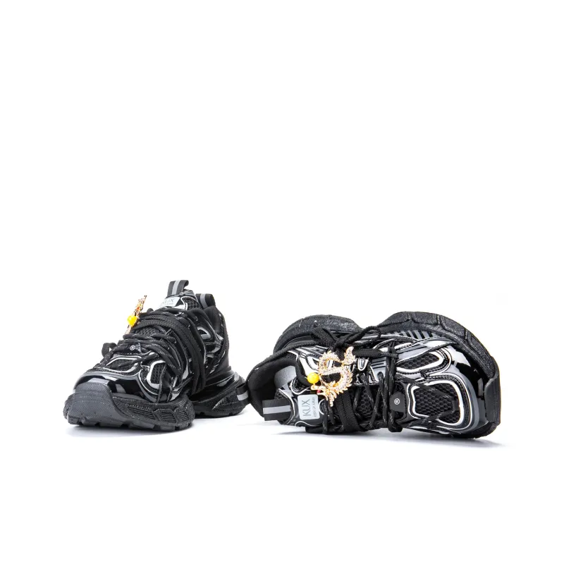 KUX Cushioning Anti-Slip Wear-Resistant Breathability Low-Top Chunky Sneakers Unisex-25