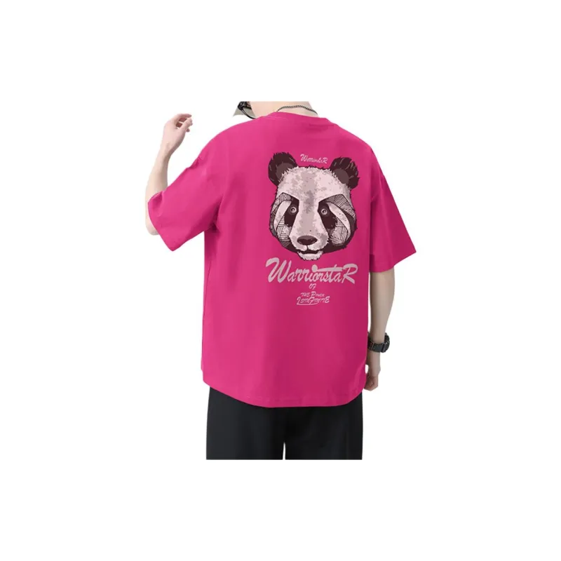 Warrior T-Shirt Men's Dragon Fruit Red-1