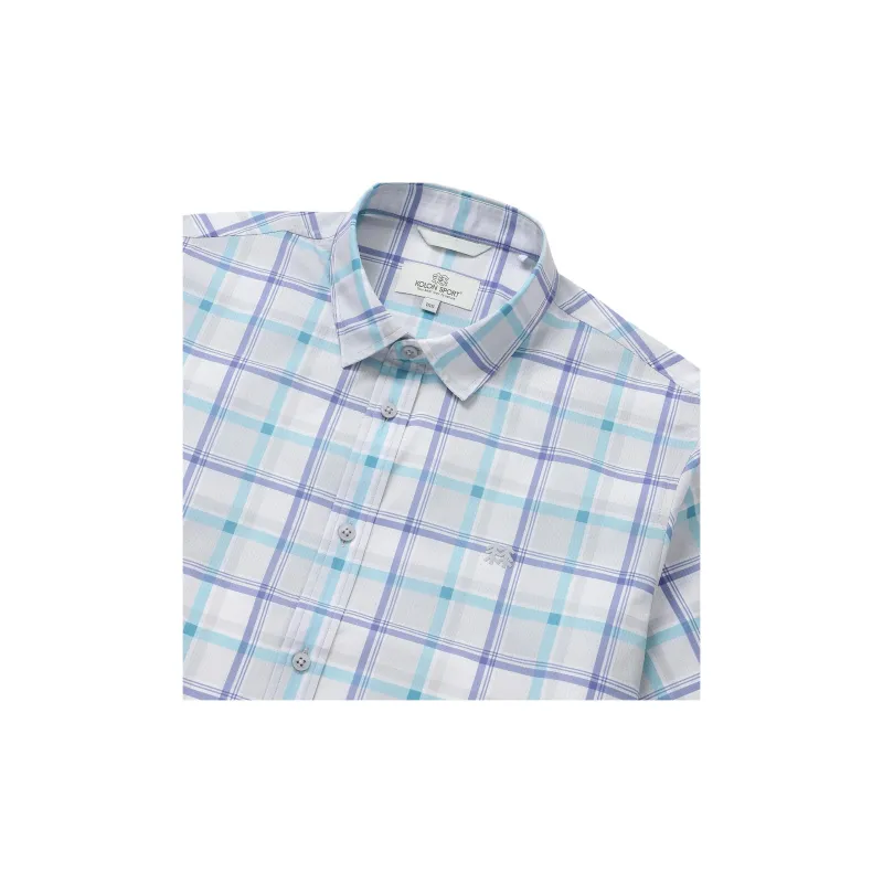 KOLON SPORT SS24 Shirt Men's Light Gray-2