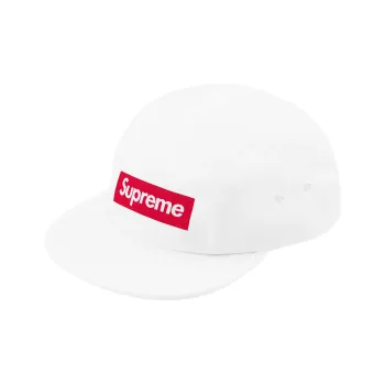 Supreme Washed Chino Twill Camp Cap