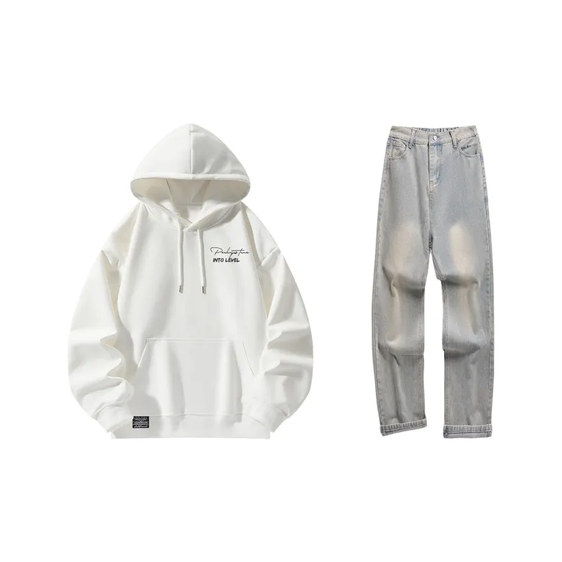 LEVEL Sweatshirt Sets Unisex-13