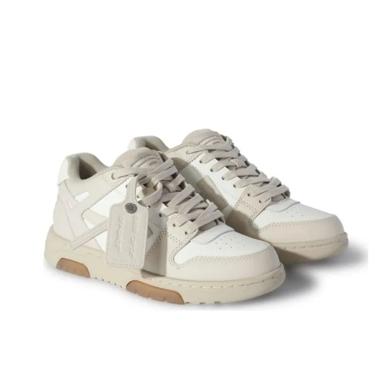 OFF WHITE Out Of Office Low Top Sneaker 'White Beige' Women's-2