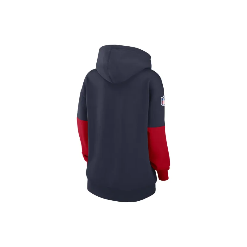Nike New England Patriots Sideline Essential Women's Nike Nfl Pullover Hoodie-1