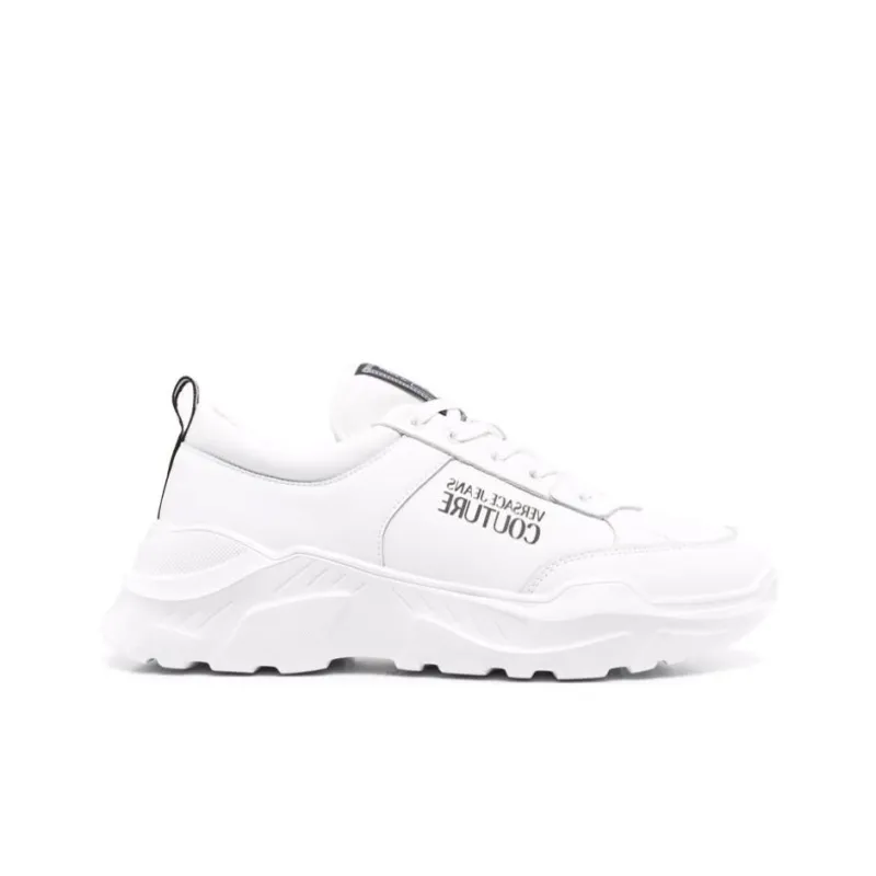 VERSACE Wear-Resistant Low-Top Sports Casual Shoes Men's White-1