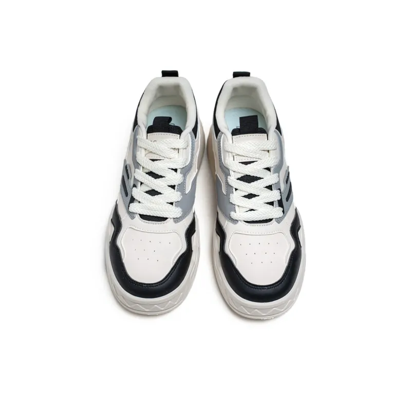 Meiretu Abrasion Resistant Balance Low Top Skateboard Shoes Men's-2
