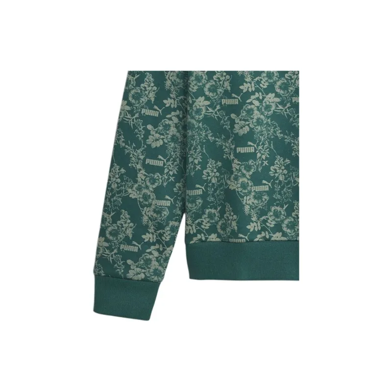 PUMA Sweatshirts Women's Dark Green-3