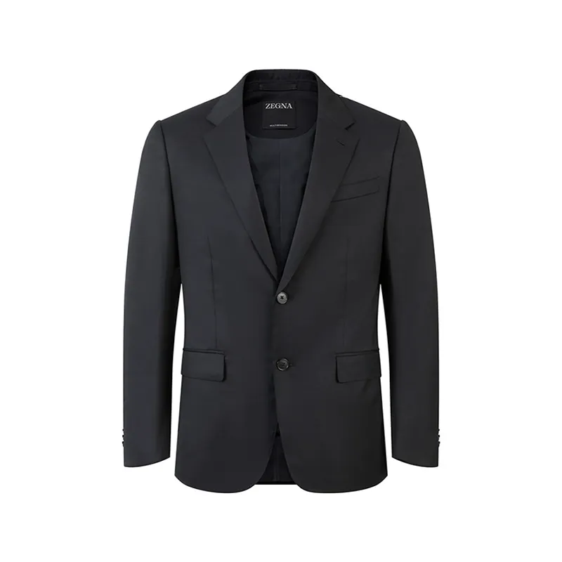 Zegna SS24 Business Suits Men's Black-1