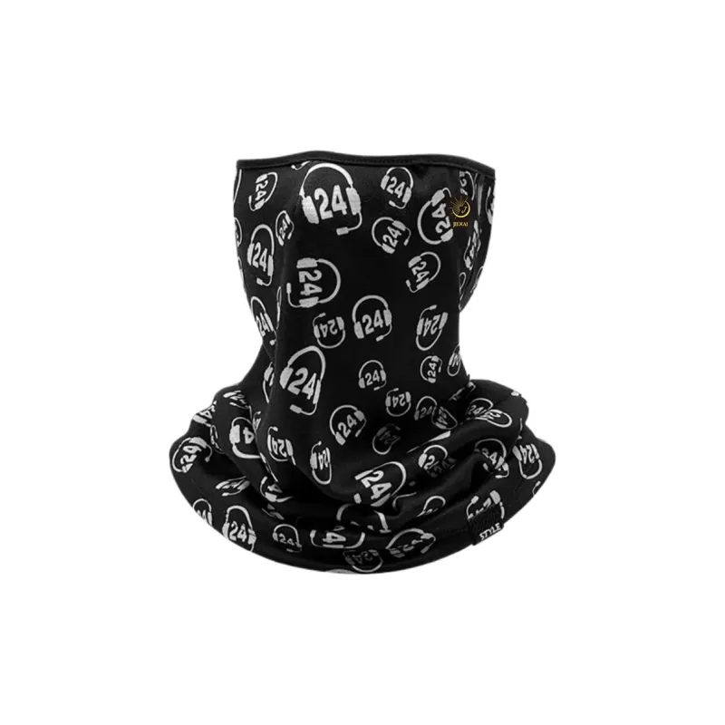 JIEKAI Riding Equipment Cycling Face Mask Unisex Polyester 27*36CM Multiple Colors-37