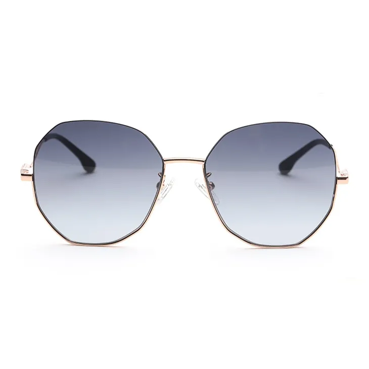 OYEA Nylon Japanese Gold Irregular Shape Sunglasses Women's-6