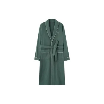 Huggy Kissy Pajama Robe Men's Light Jasper