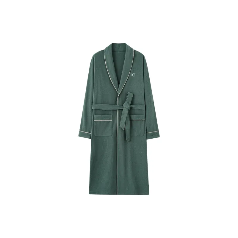 Huggy Kissy Pajama Robe Men's Light Jasper-0