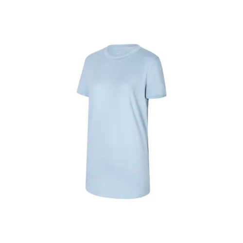 Nike Dri-Fit One T-Shirts Women's Light Blue Military Arsenal