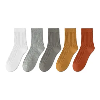 MIIOW Mid Calf Socks Men's 5 Pack