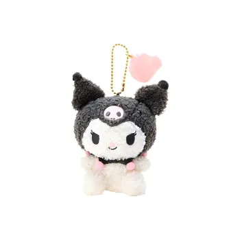 Sanrio Kuromi Vintage Packaging Paper Style Collection Dolls Plush Pendant 12cm High