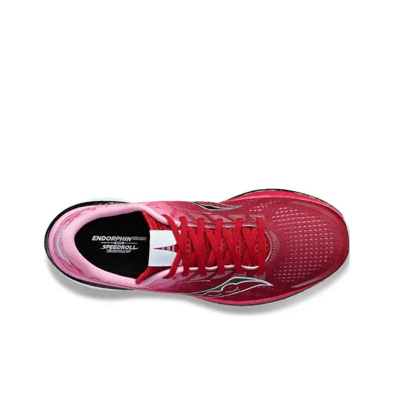 Saucony Anti Slip Wear Resistant Low Top Casual Running Shoes Men's Red-3