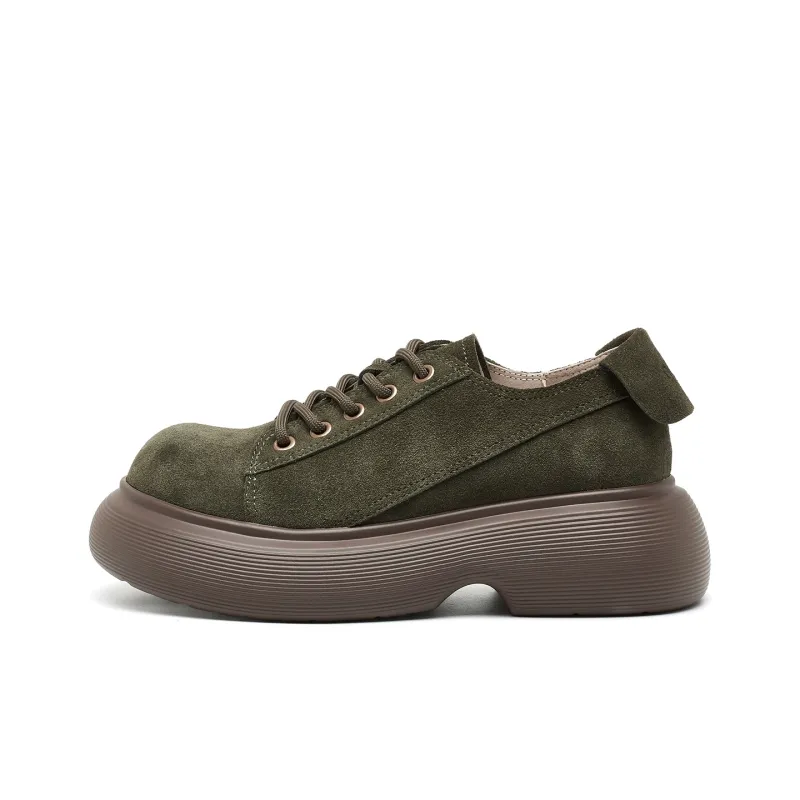 OULISASI Abrasion Resistant Low Top Casual Shoes Women's-20