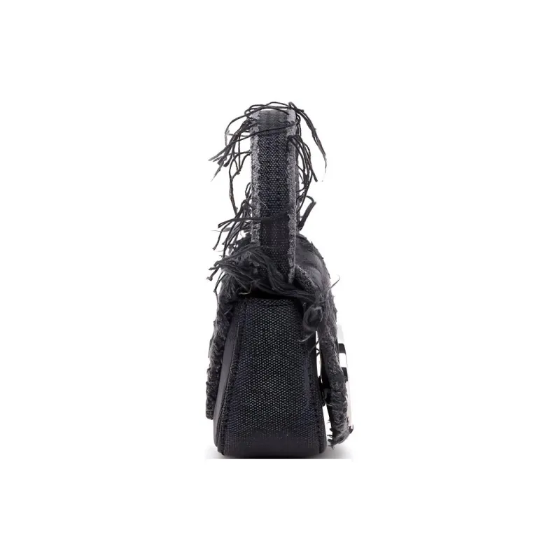DIESEL 1Dr Xs Embellished Distressed Mini Tote Bag-1