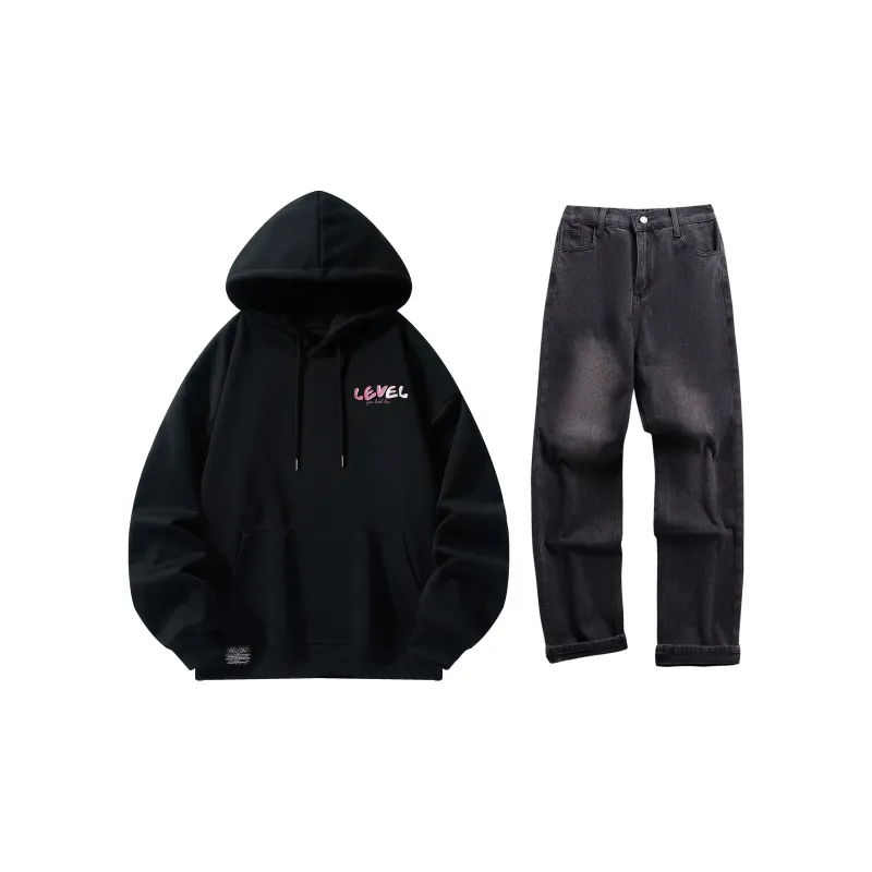 LEVEL Sweatshirt Sets Unisex-1