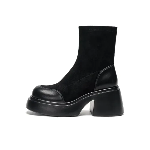 EXULL Q Ankle Boots Women's Black