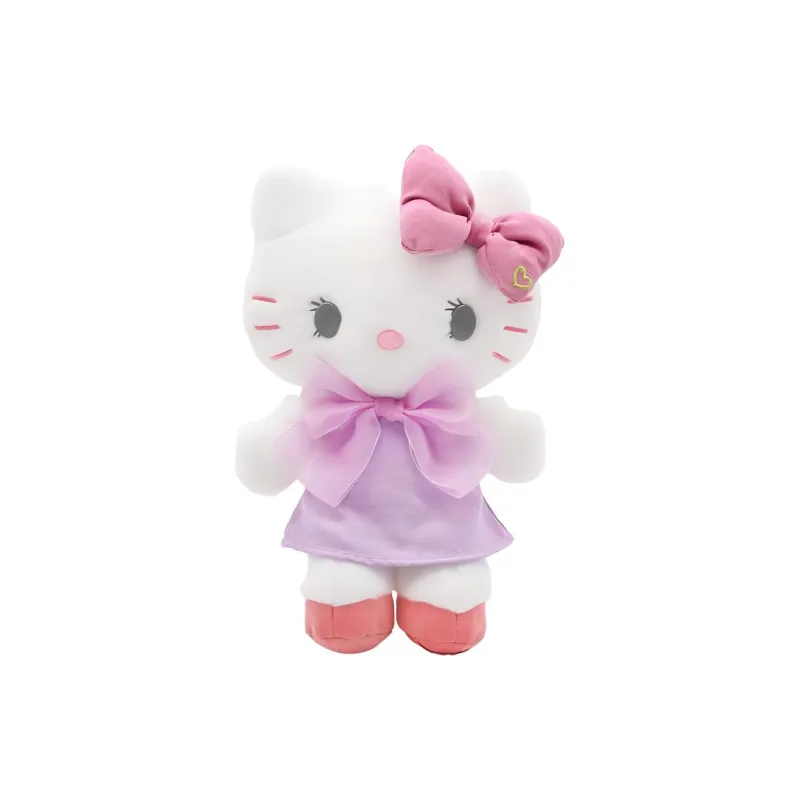 Sanrio Hello Kitty Bowknot Dolls Plush Doll 20cm High-3